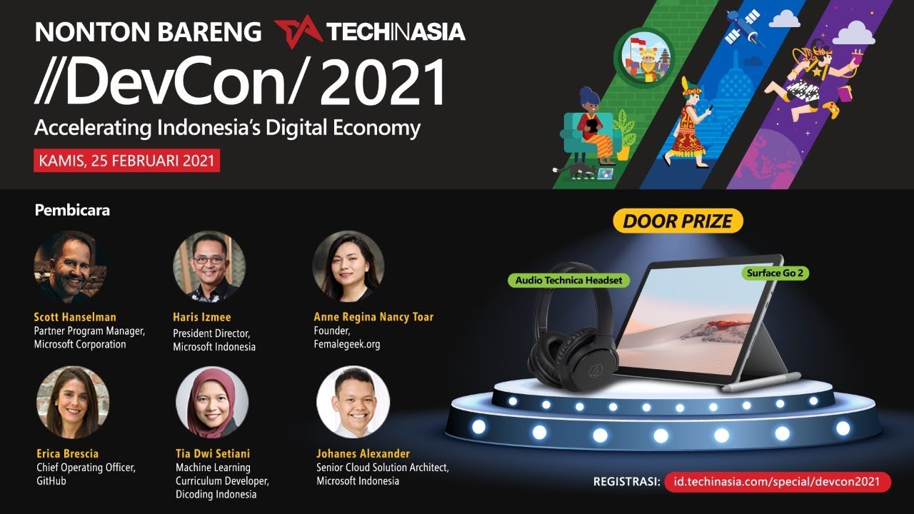 Nonton #DevCon21 Bareng Tech in Asia