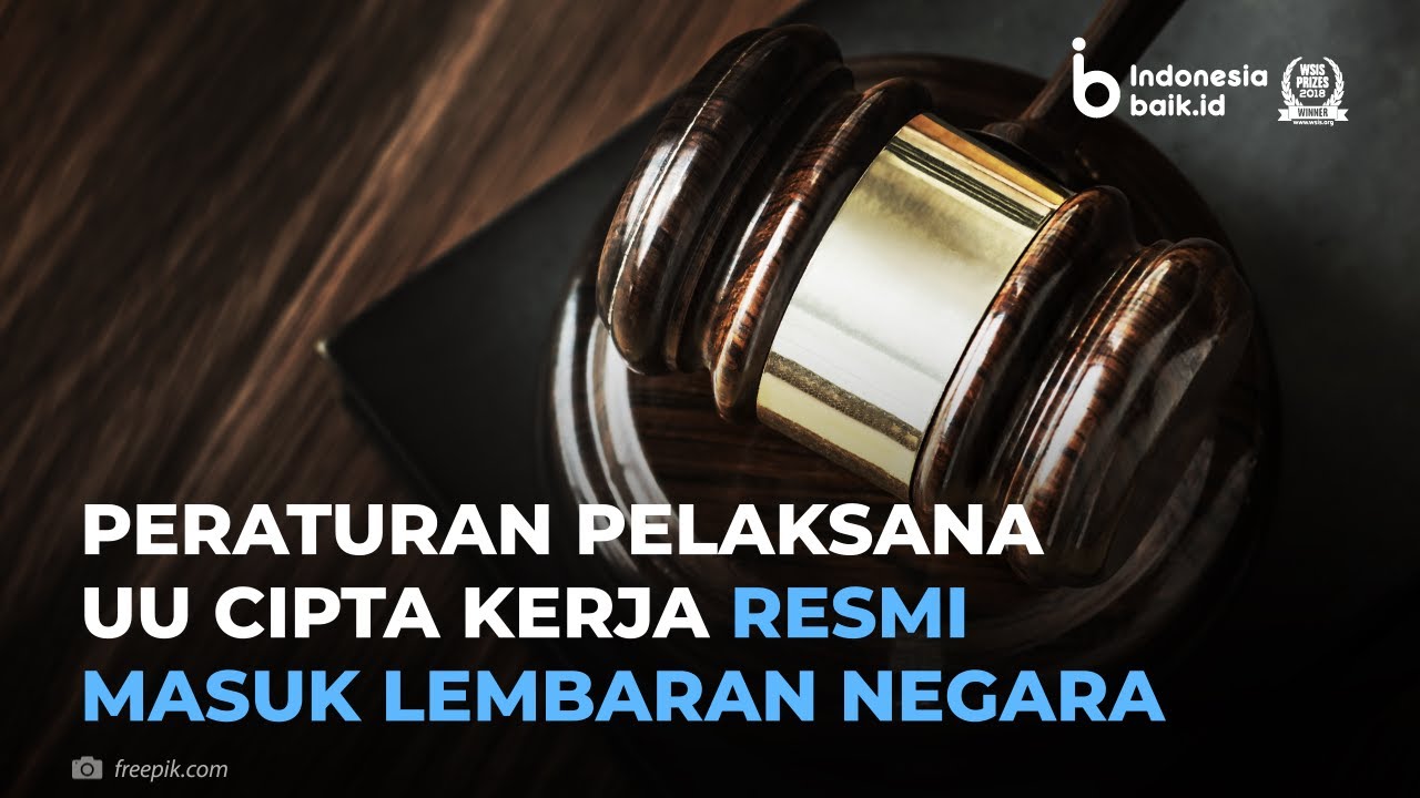 Peraturan Pelaksana UU Cipta Kerja, Resmi Masuk Lembaran Negara