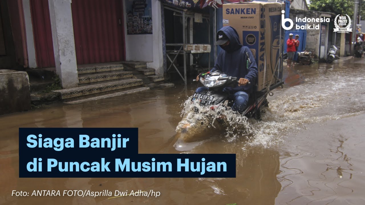 Puncak Musim Hujan, 5 Provinsi di Pulau Jawa Siaga Banjir