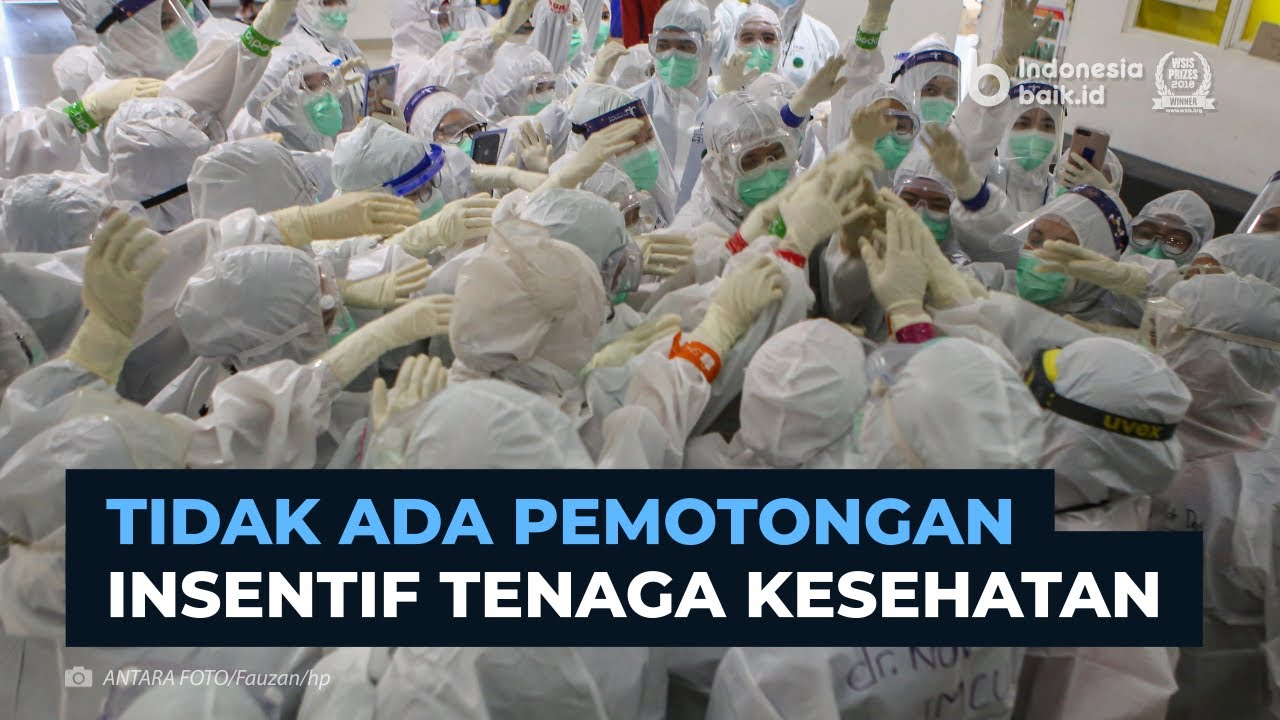 Tidak Ada Pemotongan Insentif Tenaga Kesehatan