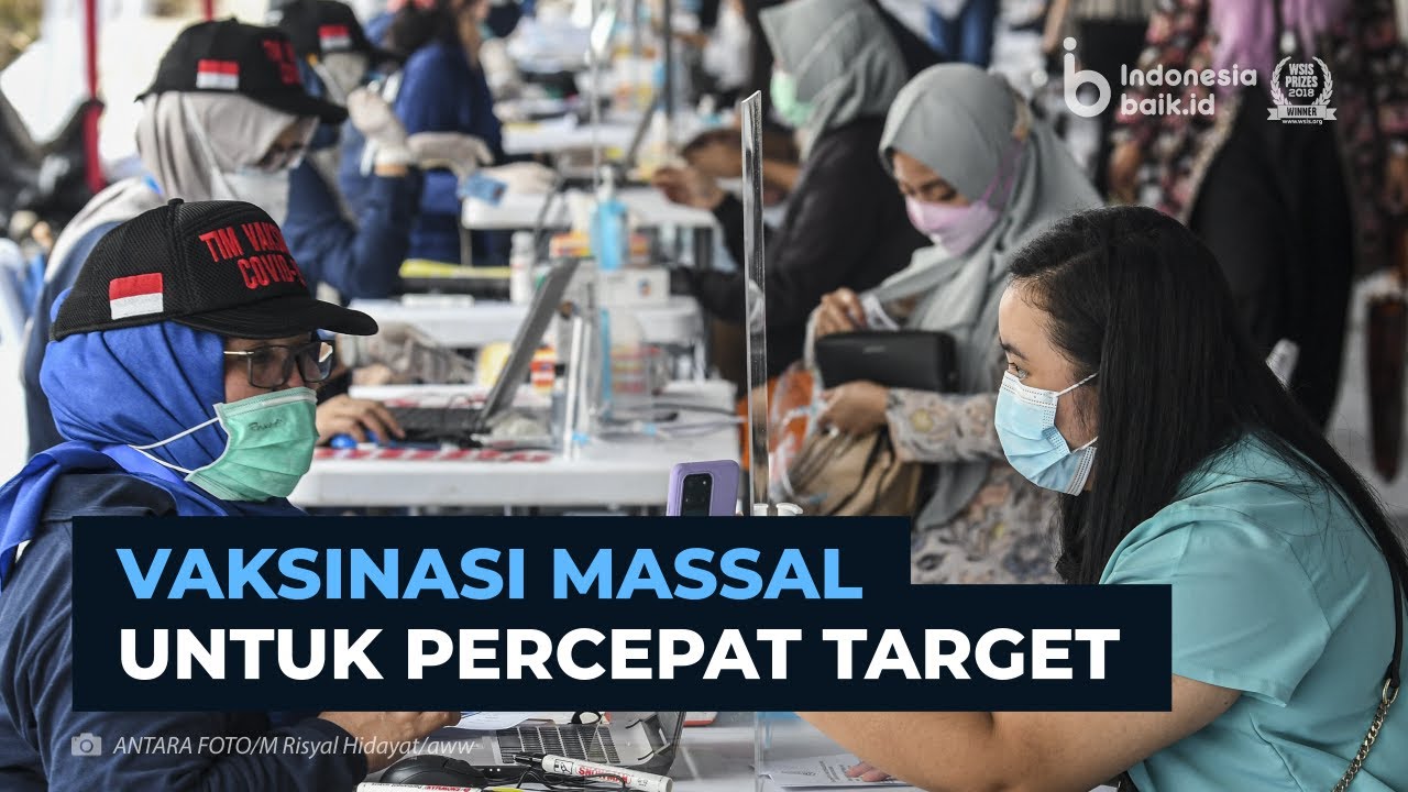 Vaksinasi Massal untuk Percepat Target