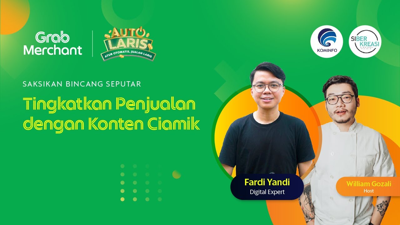 GrabMerchant #AutoLaris: Tingkatkan Penjualan dengan Konten Ciamik