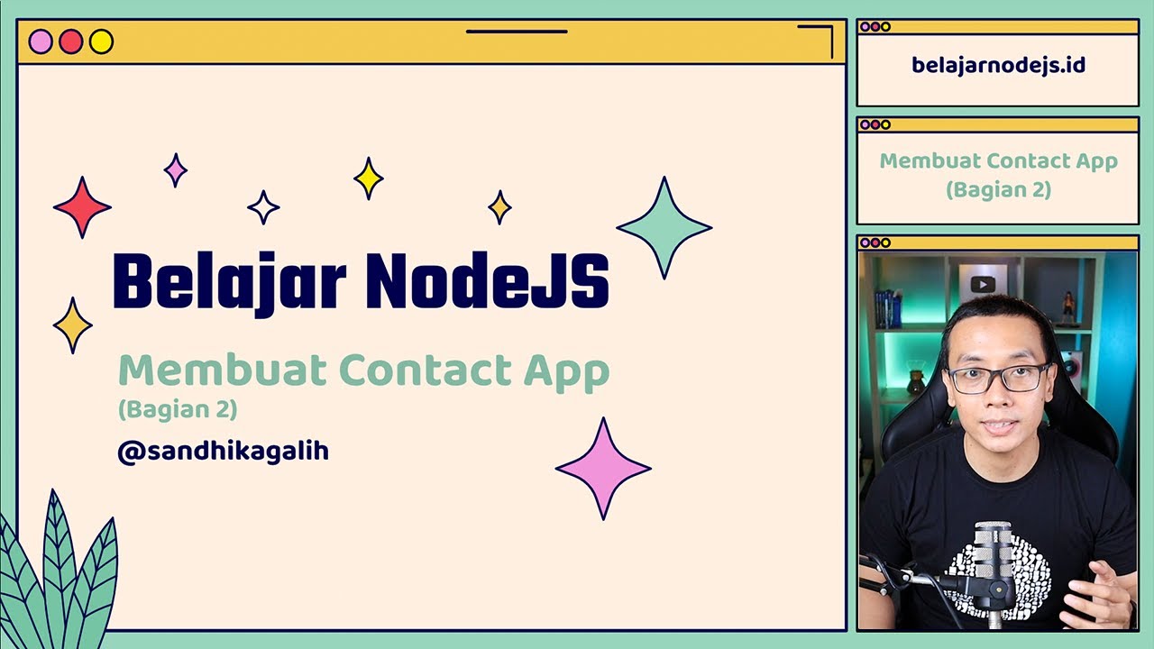 Belajar NodeJS | 11. Membuat Contact App (Bagian 2)