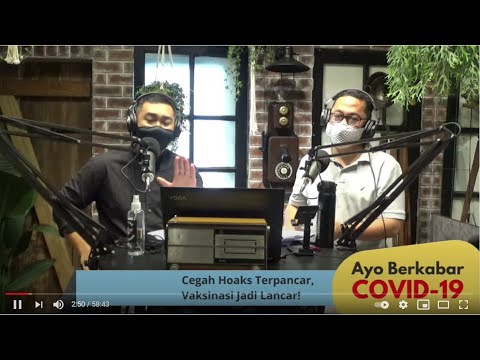 PodcastABC #3: Cegah Hoaks Terpancar, Vaksinasi Jadi Lancar!