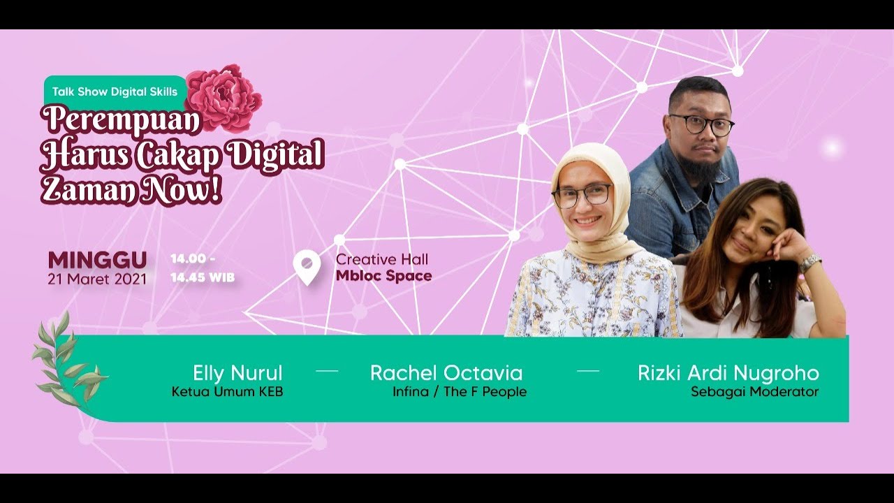 Talkshow - Perempuan Harus Melek Literasi Digital