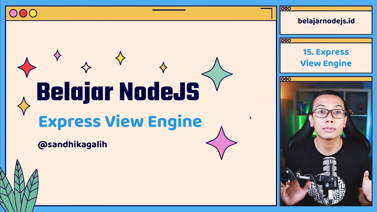 Belajar NodeJS | 15. Express View Engine