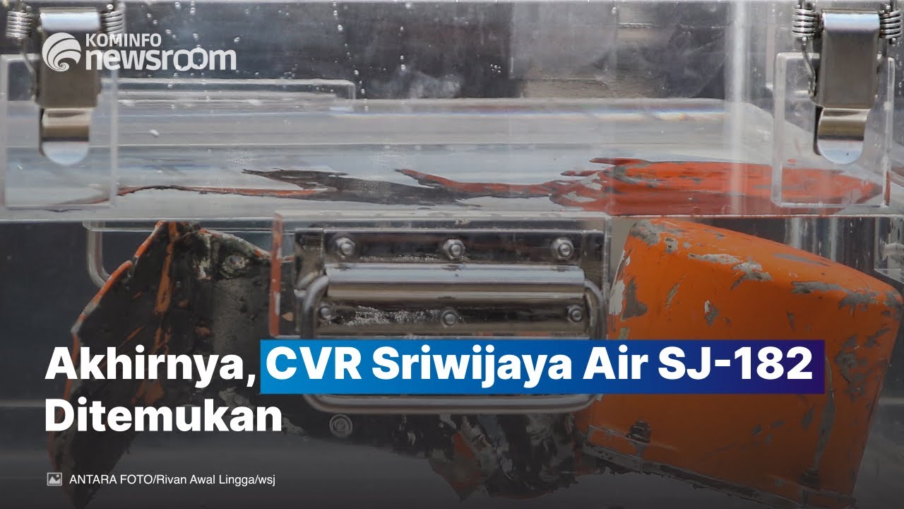 CVR Black Box Sriwijaya Air SJ182 Akhirnya Ditemukan!