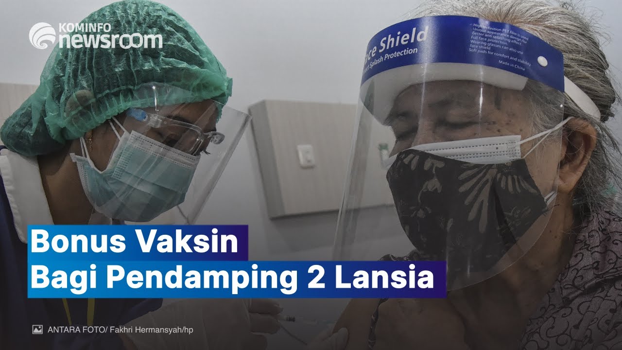 Dampingi 2 Lansia, Anak Muda Bisa Dapat Vaksinasi Juga!