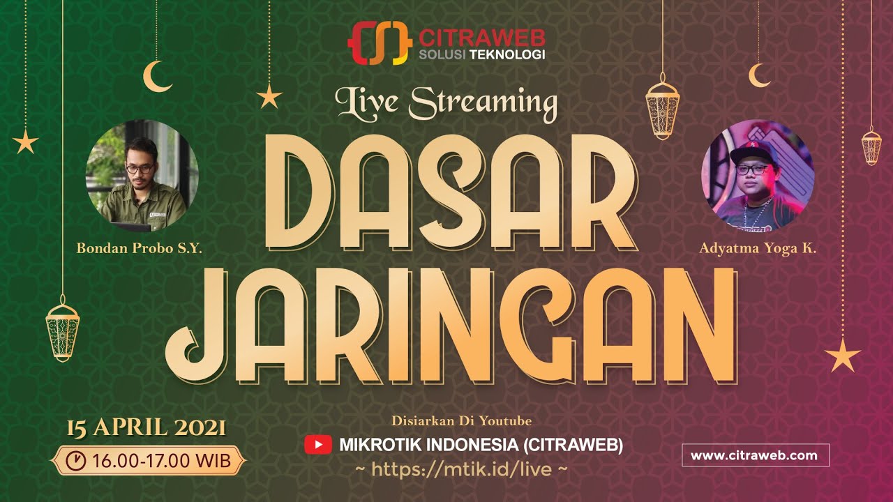 Dasar Jaringan [Live Streaming]