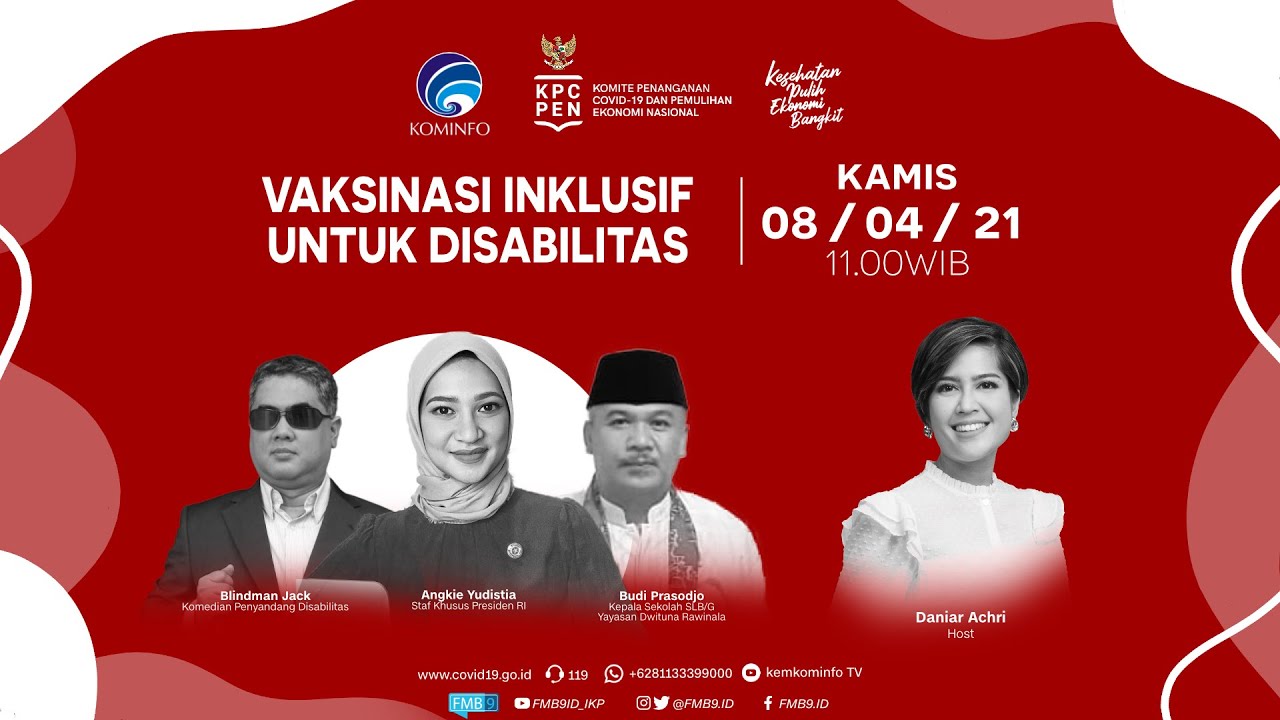 Dialog Produktif Kabar Kamis: Vaksinasi Inklusif untuk Disabilitas