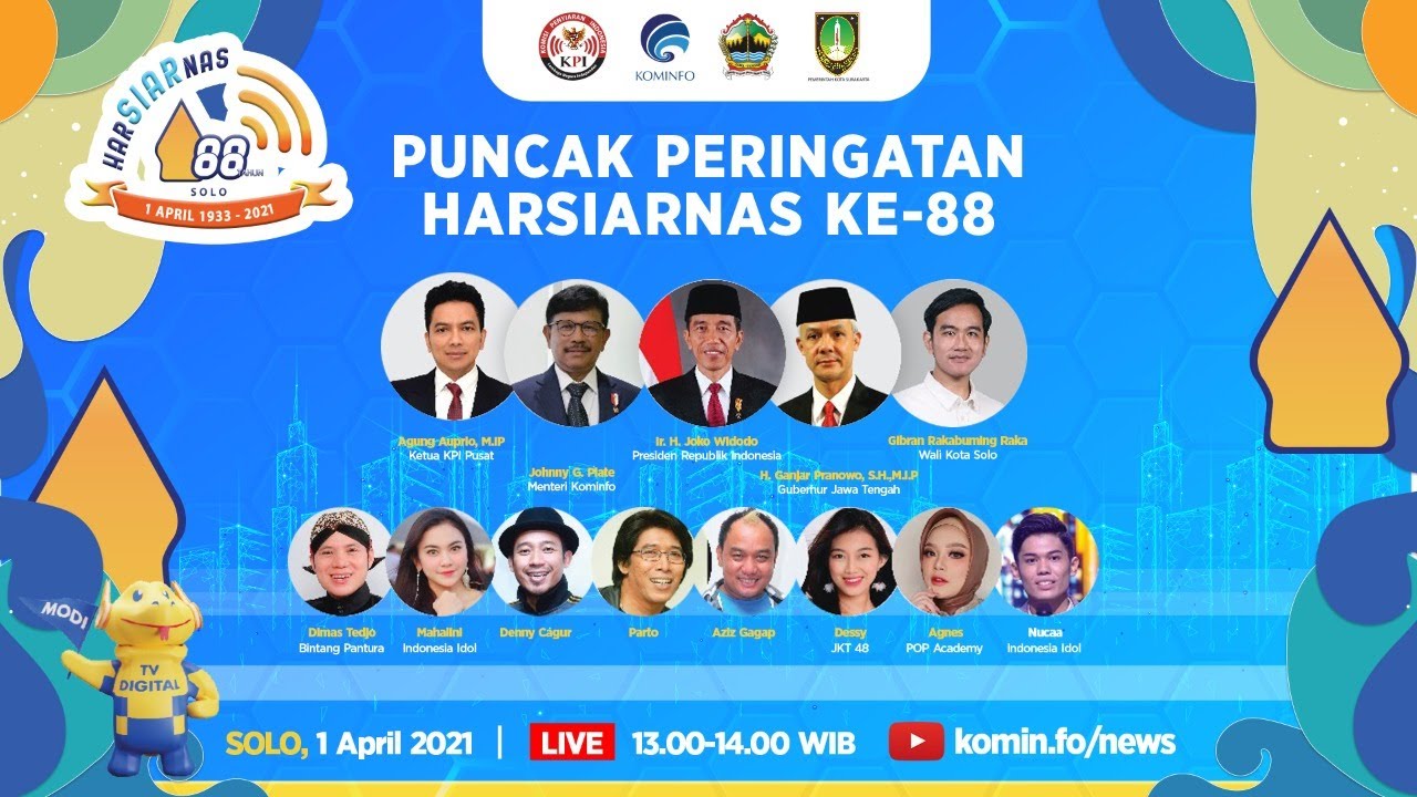 [LIVE] Puncak Peringatan Hari Penyiaran Nasional ke-88