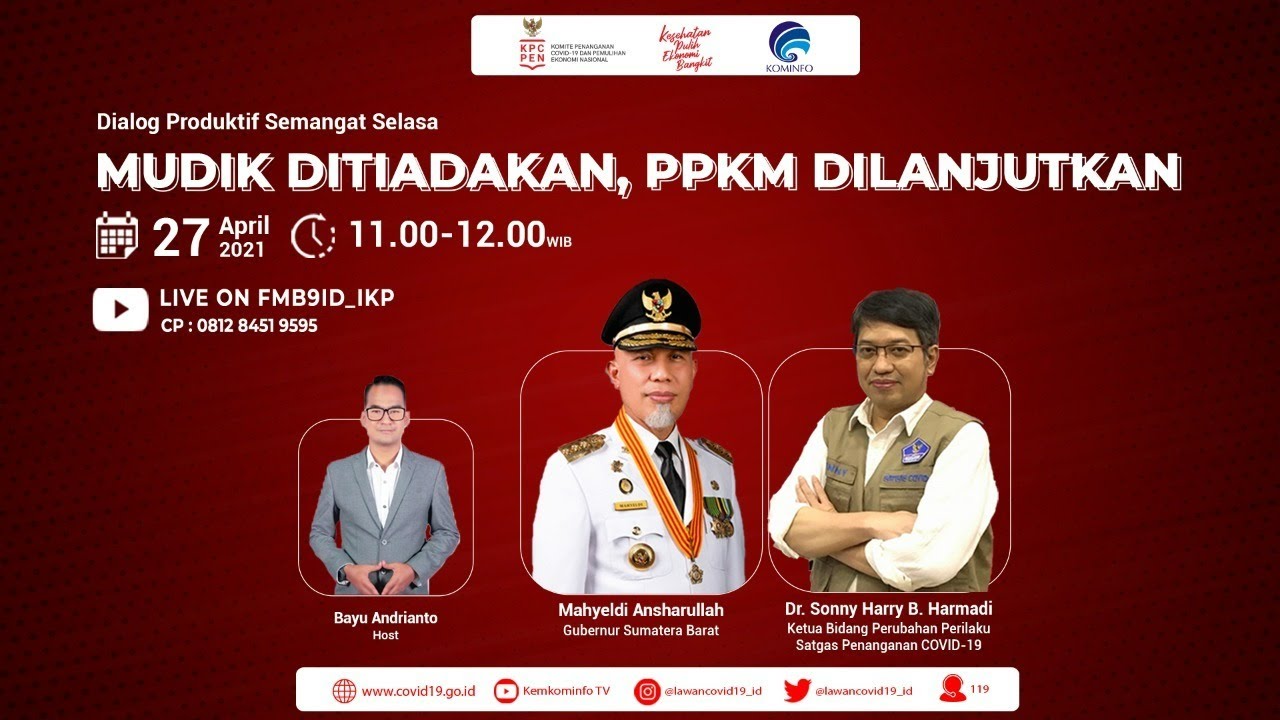 Mudik Ditiadakan, PPKM Dilanjutkan