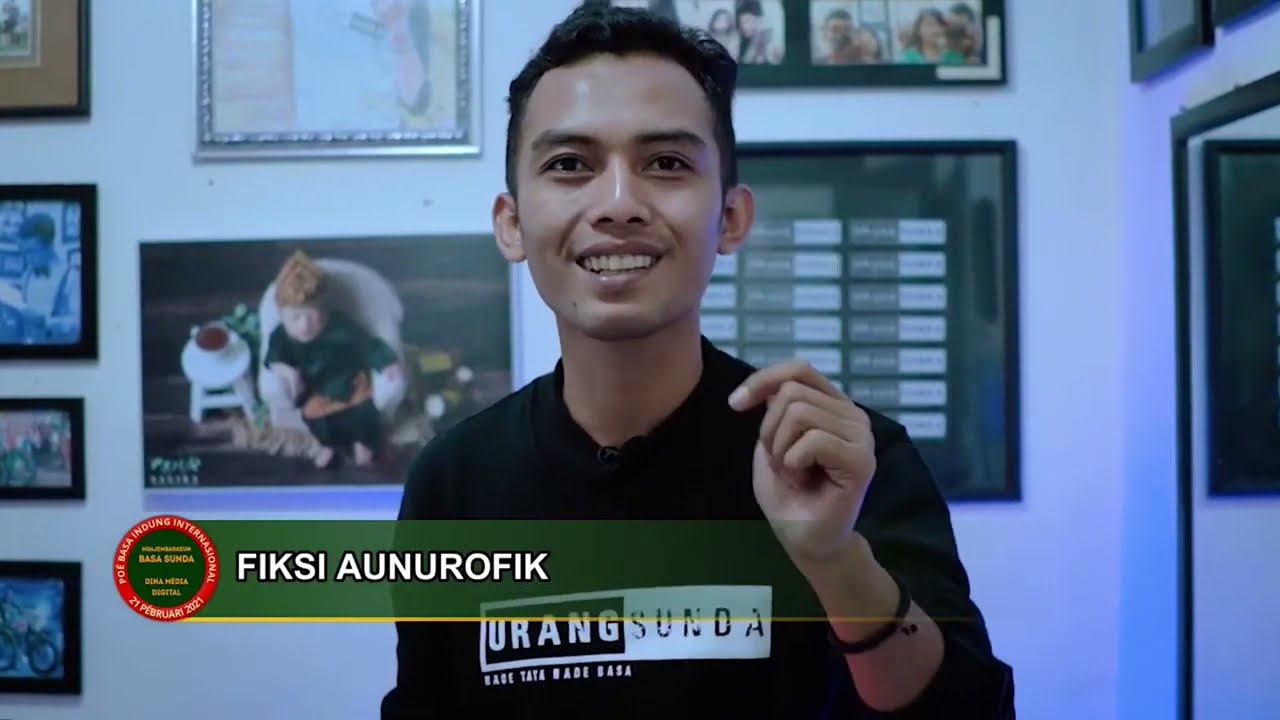 Profil Singkat Fiksi Aunurofik pada Peringatan HBII & Selebrasi Digitalisasi Aksara Sunda