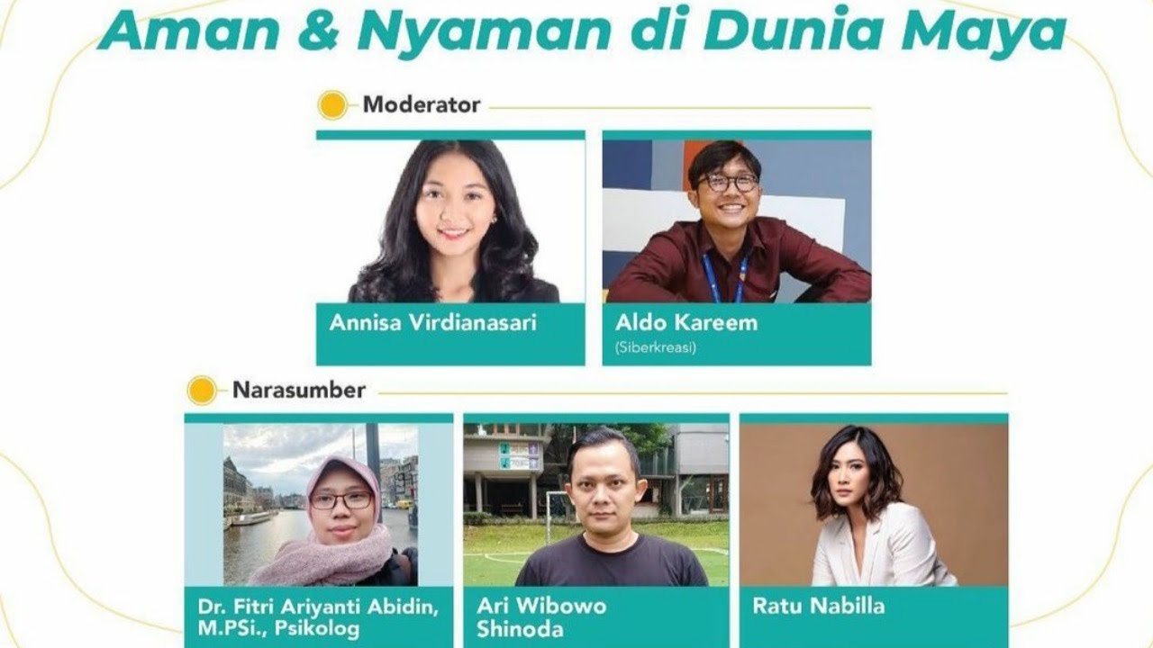 Siberkreasi Hangout Online Eps. 48:  Aku dan Anak ku - Aman dan Nyaman di Dunia Maya