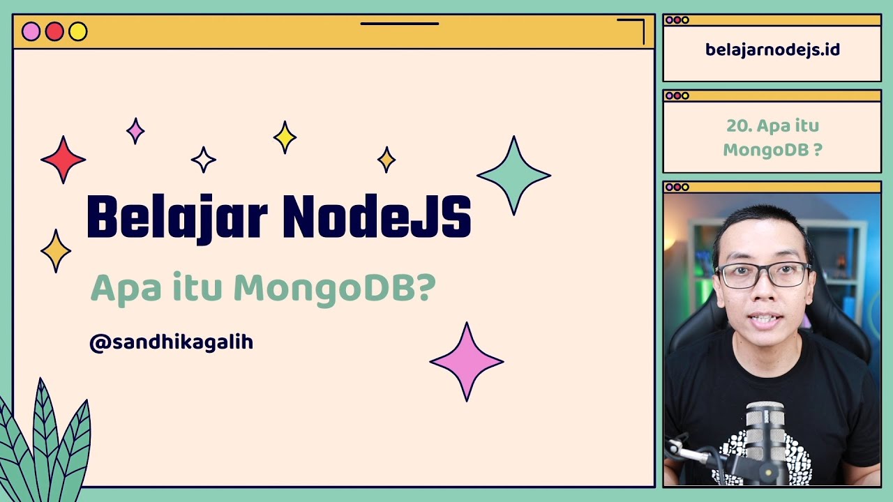 Belajar NodeJS | 20. Apa itu MongoDB ?