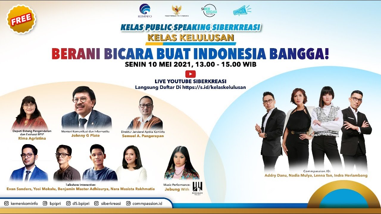 BERANI BICARA BUAT INDONESIA BANGGA!