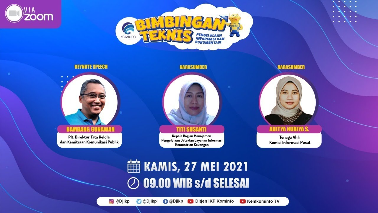 Bimbingan Teknis Pengelolaan Informasi dan Dokumentasi