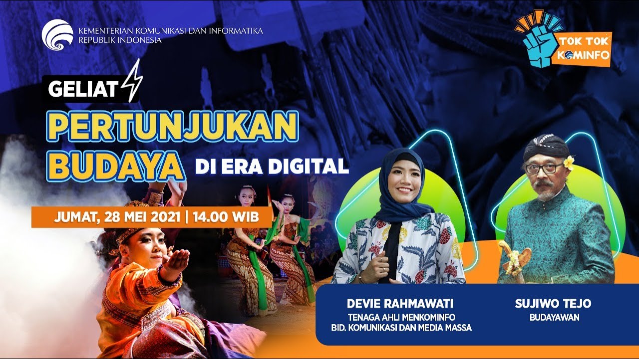 Geliat Pertunjukan Budaya di Era Digital Ft. Sujiwo Tejo #TokTokKominfo -  Eps 70