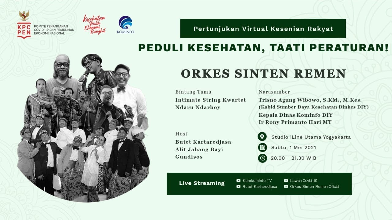 [Pertunjukan Virtual] Peduli Kesehatan, Taati Peraturan!