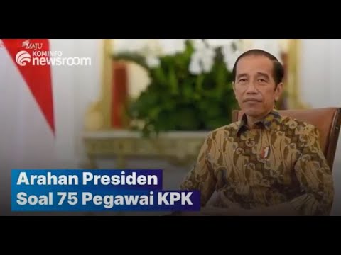 Presiden Beri Arahan Tindak Lanjut 75 Pegawai KPK