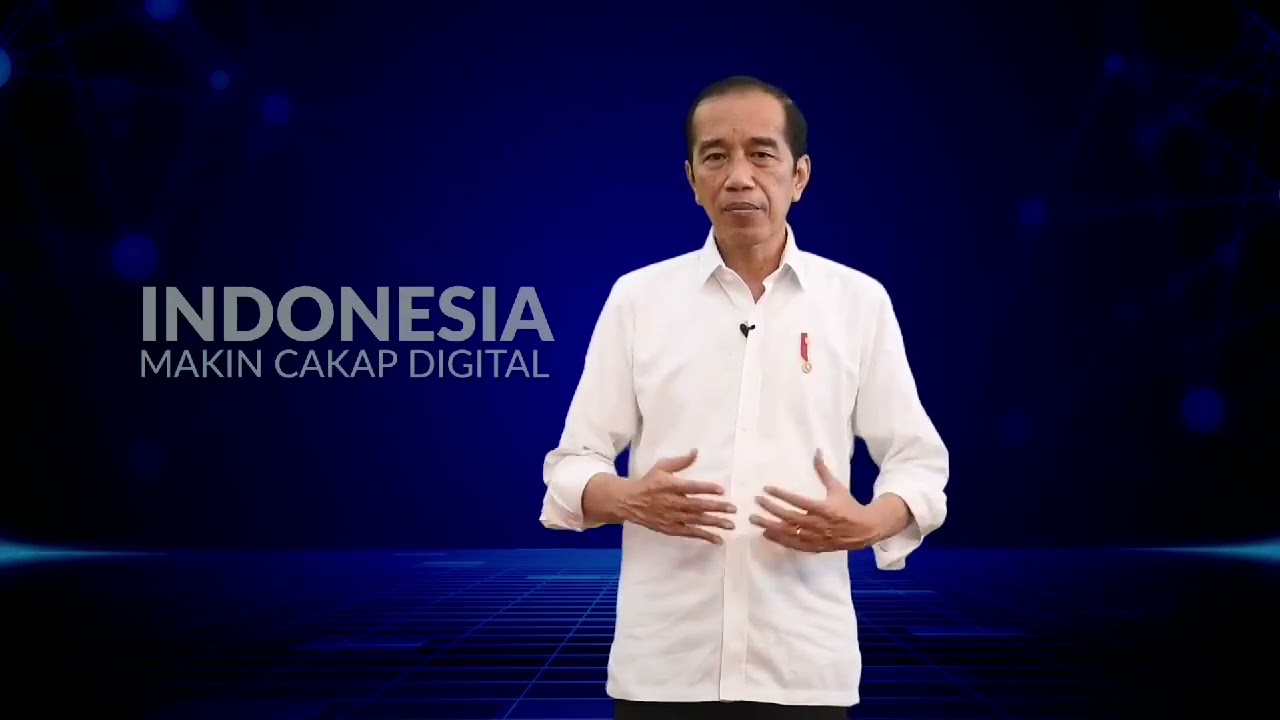 Sambutan Presiden Joko Widodo dalam Peluncuran Program Literasi Digital Nasional