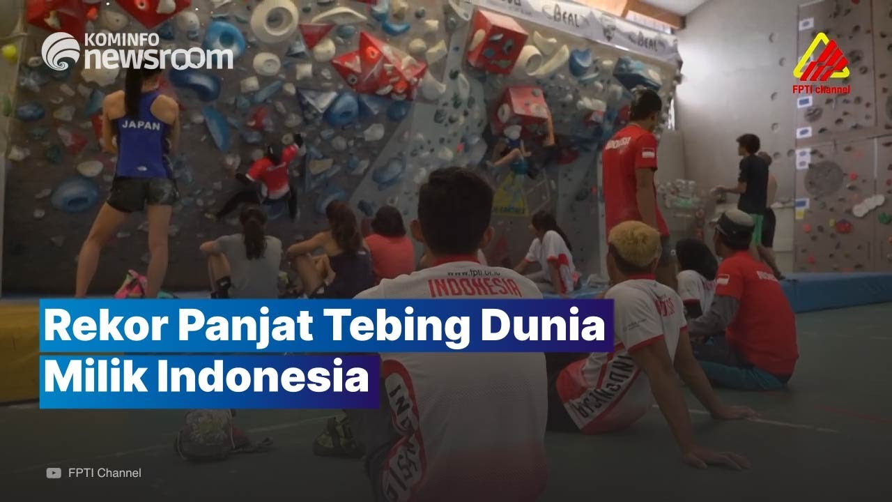 Atlet Panjat Tebing Indonesia Kembali Harumkan Indonesia