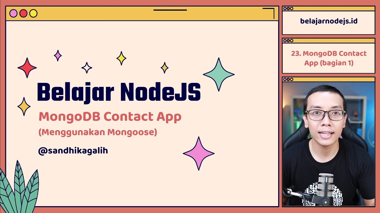 Belajar NodeJS | 23. MongoDB Contact App dengan Mongoose (Bagian 1)