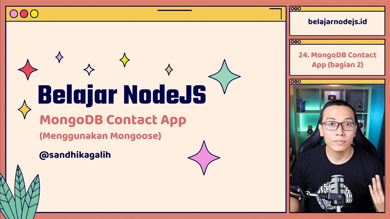 Belajar NodeJS | 24. MongoDB Contact App dengan Mongoose (Bagian 2)