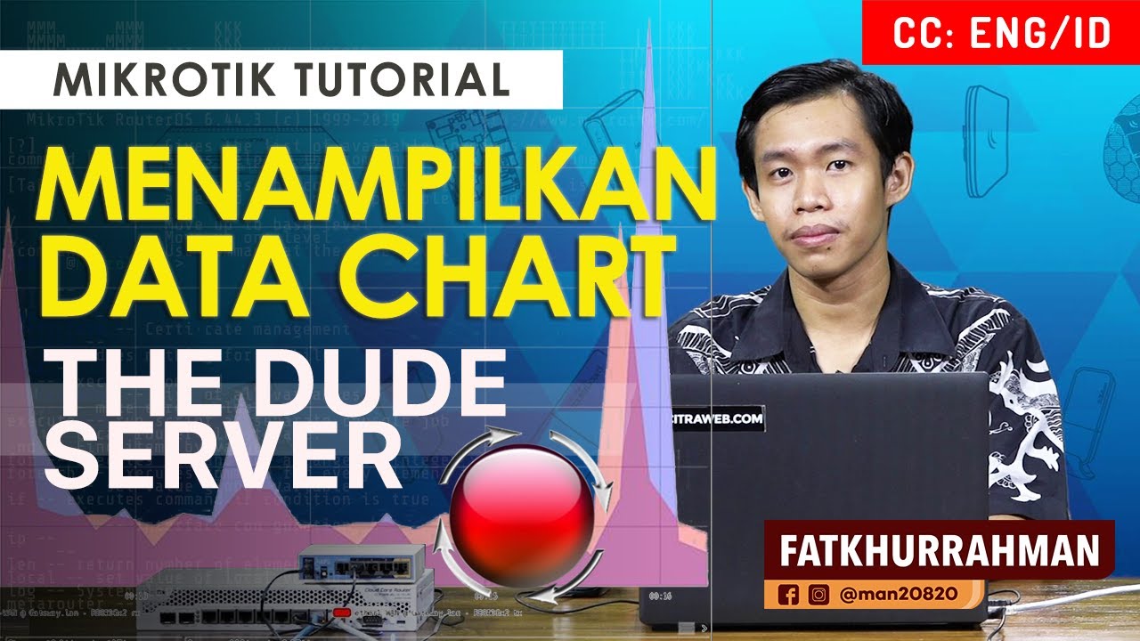 Chart Pada The DUDE - MIKROTIK TUTORIAL [ENG SUB]