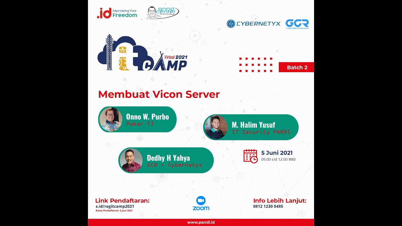 IT Camp Virtual 2021 Batch 2 - Membuat Vicon Server