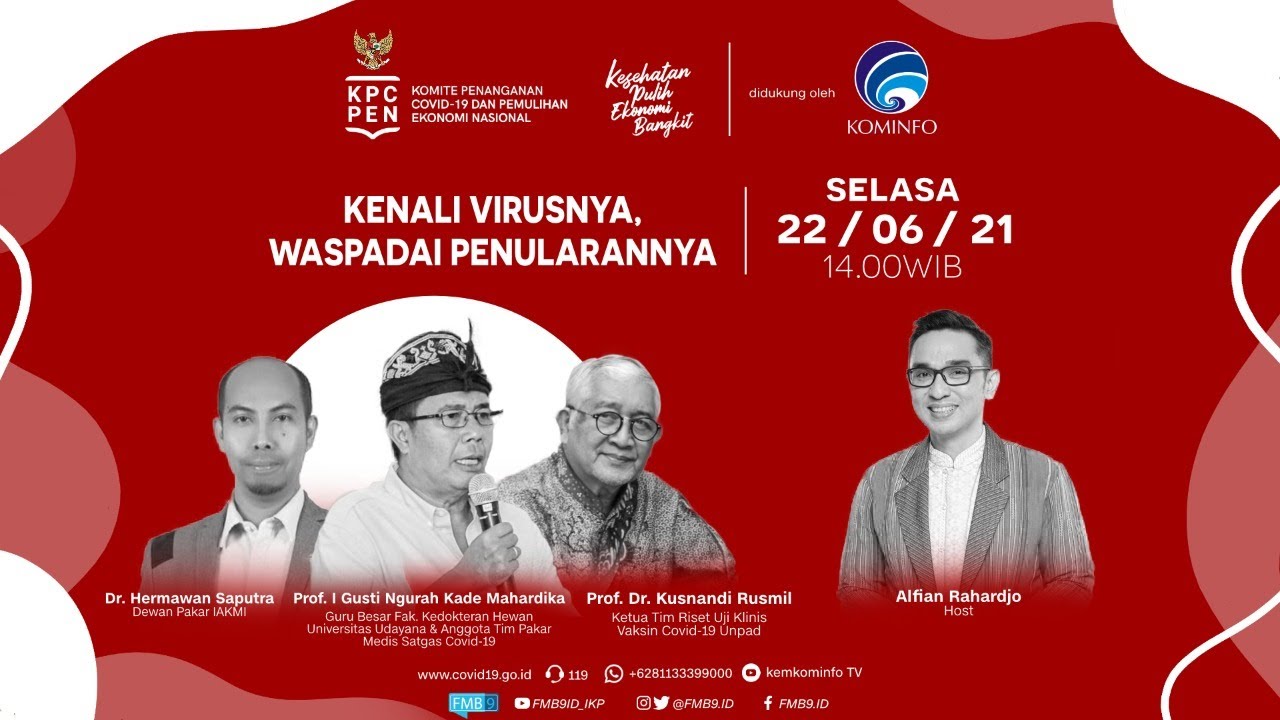 Kenali Virusnya, Waspadai Penularannya