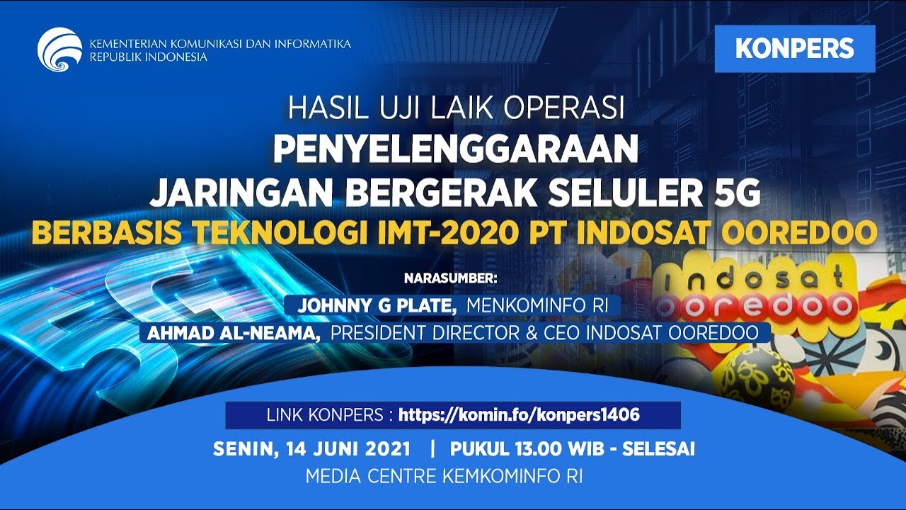 [KONPERS] Hasil Uji Laik 5G Indosat Ooredoo