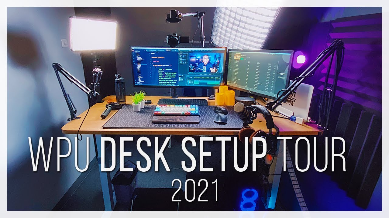 WPU Desk Setup Tour 2021