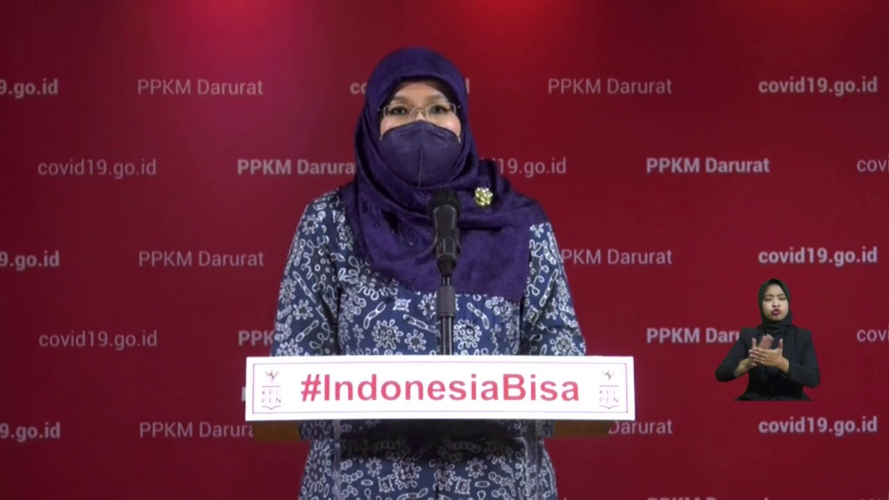 Konferensi Pers - Pernyataan Pers Harian PPKM Darurat