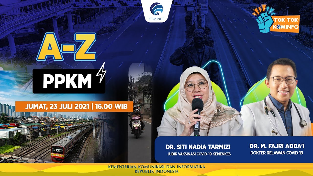 A-Z PPKM ft. Jubir Vaksin & Dokter Relawan Covid 19 #TokTokKominfo Eps 72