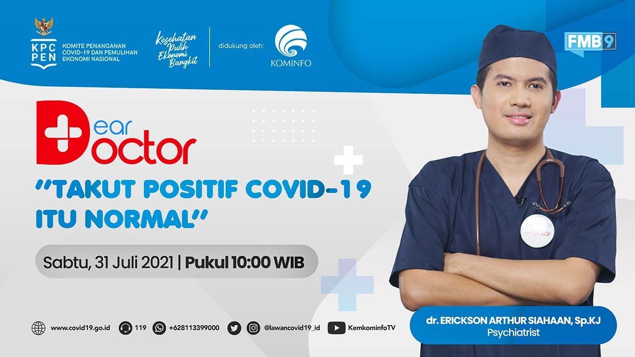 Dear Doctor Eps. 12: “Takut Positif COVID-19 Itu Normal”