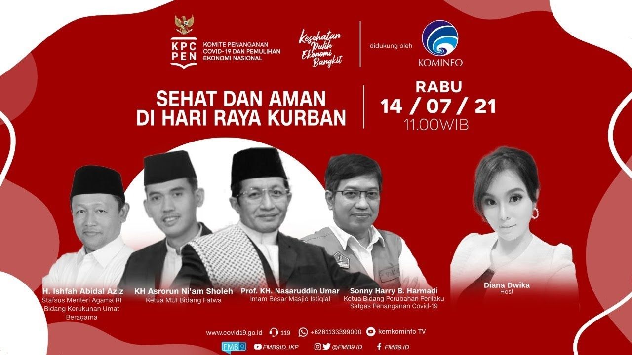 Dialog Produktif Rabu Utama, Sehat dan Aman di Hari Raya Kurban