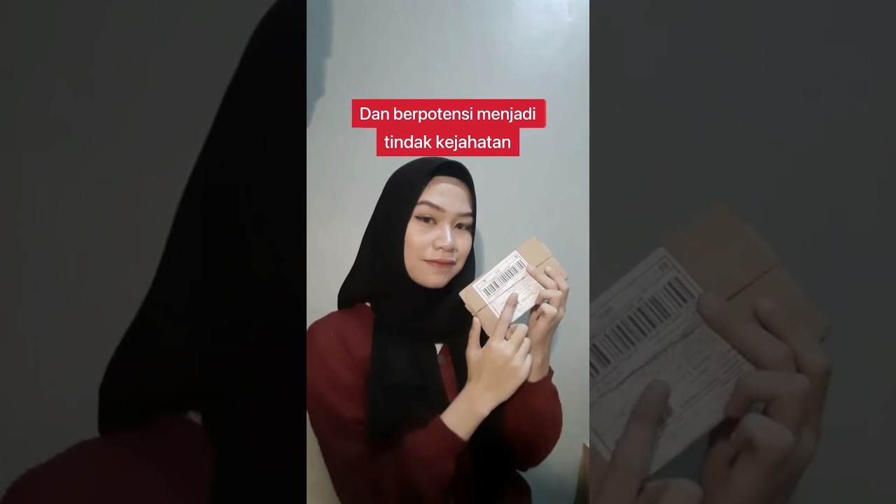 Jangan Buang Paket Sembarangan ya!