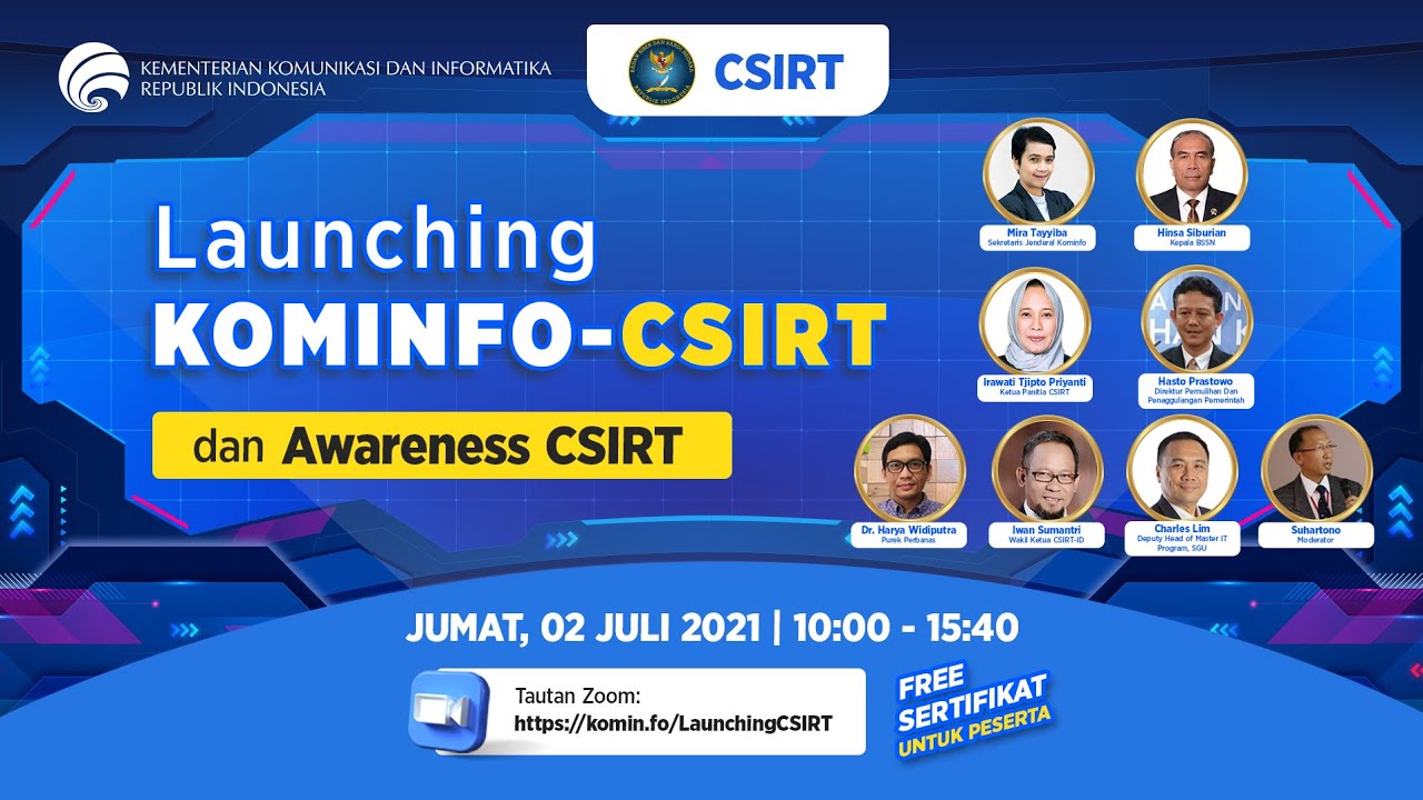 Launching KOMINFO-CSIRT