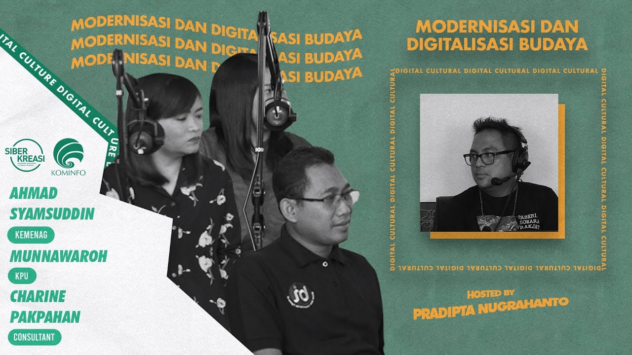 [LIVE PODCAST] Podcast Literasi Digital Siberkreasi x AAI - Digital Culture