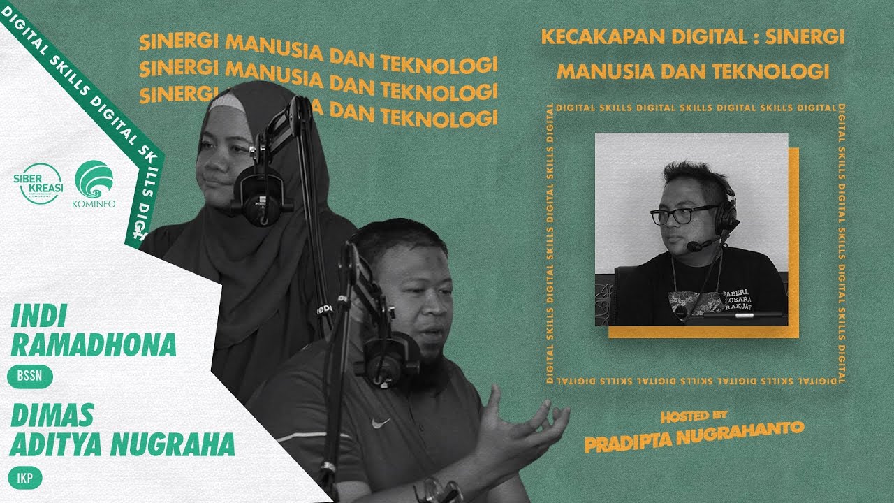 [LIVE PODCAST] Podcast Literasi Digital Siberkreasi x AAI - Digital Skills