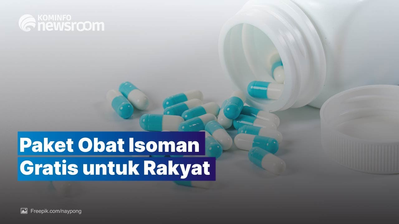 Pemerintah Bagikan Paket Obat Gratis Pasien Isoman COVID-19