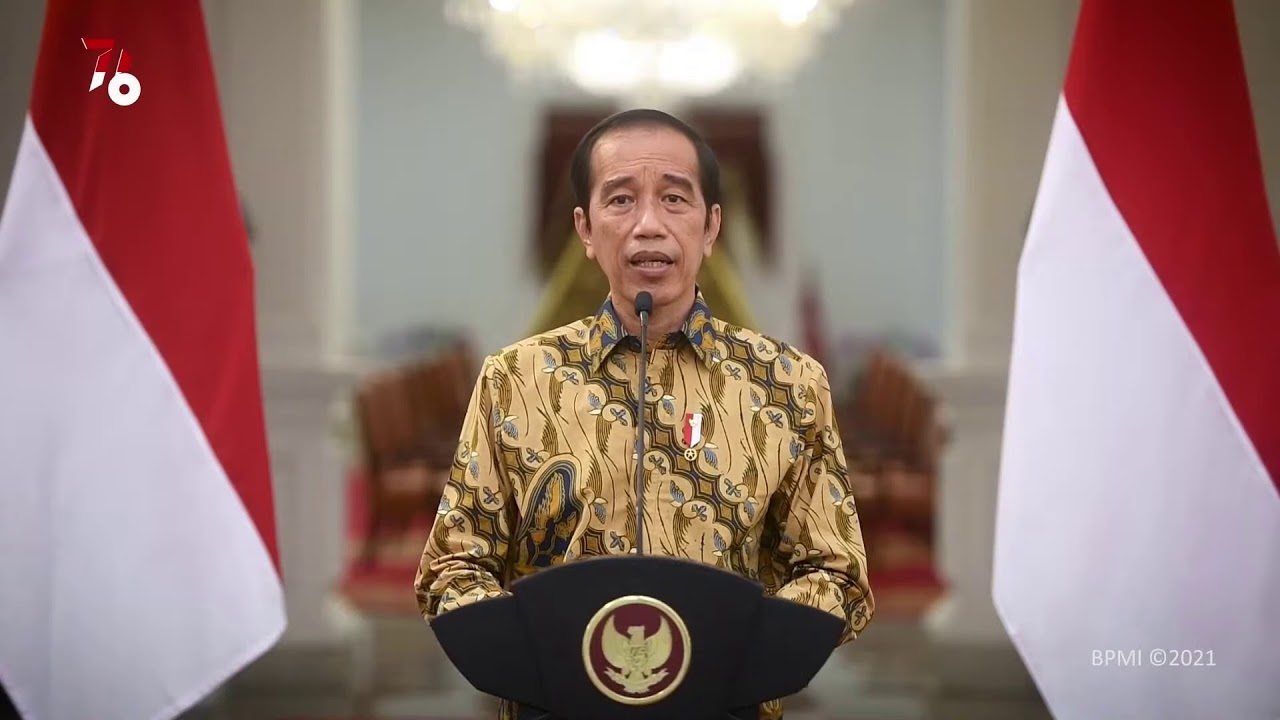 Pernyataan Presiden Jokowi tentang Perkembangan Terkini PPKM Darurat, Istana Merdeka, 25 Juli 2021