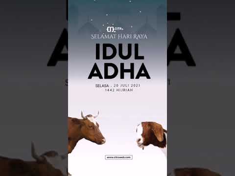 Selamat Hari Raya Idul Adha 1442 H #EidMubarak #Eidladha #IdulAdha #Citraweb