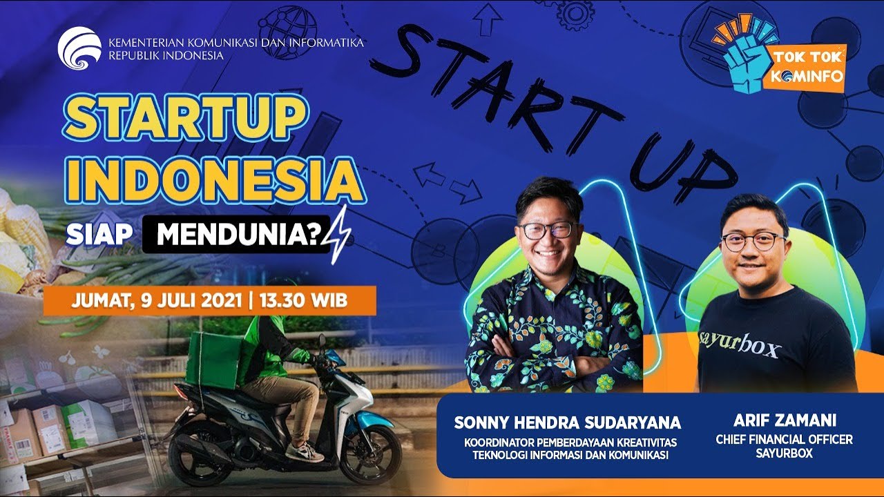 Startup Indonesia Siap Mendunia? Ft. Sayurbox #TokTokKominfo Eps. 71