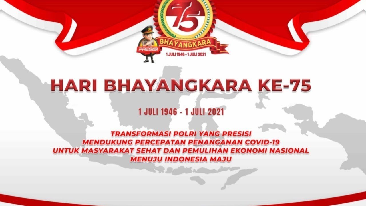 UPACARA HARI BHAYANGKARA ke 75