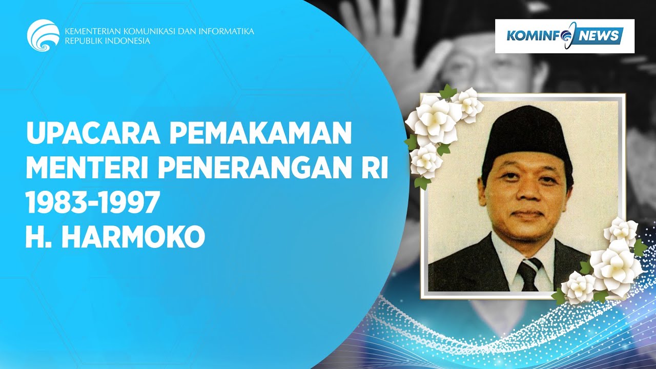 Upacara Pemakaman Menteri Penerangan RI 1983-1997 H. Harmoko