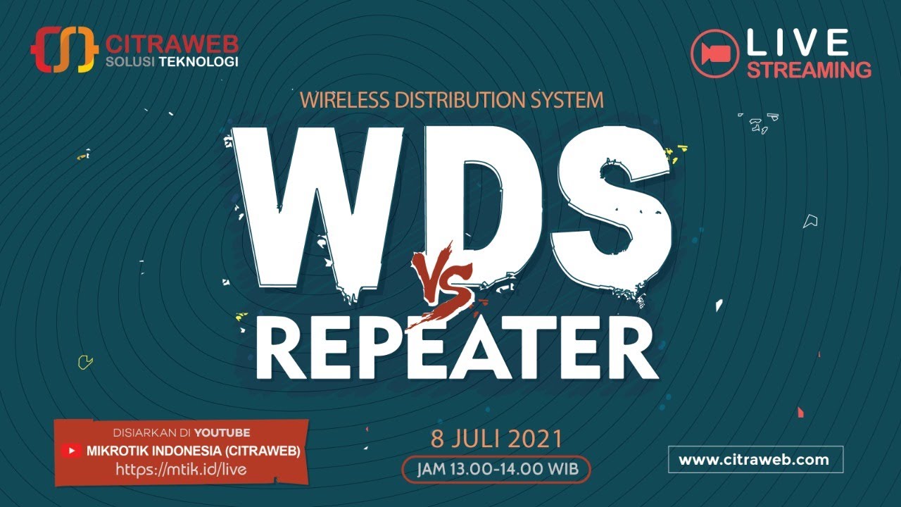 WDS vs Repeater [Live Streaming]