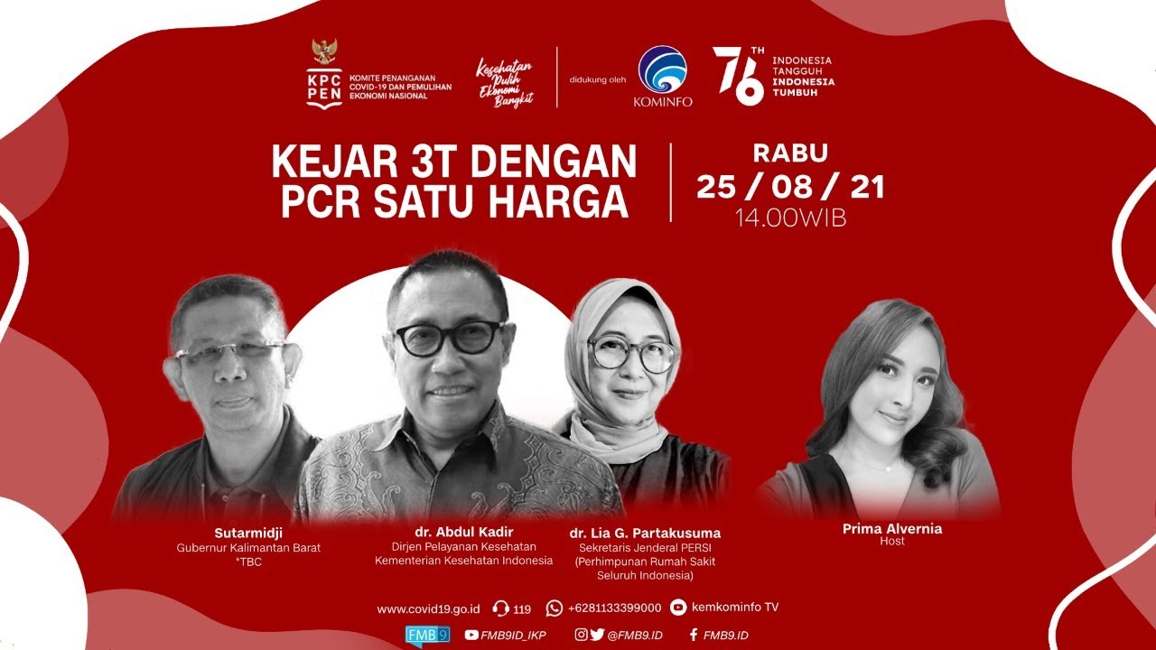 DIALOG RABU UTAMA, KEJAR 3T DENGAN PCR 1 HARGA