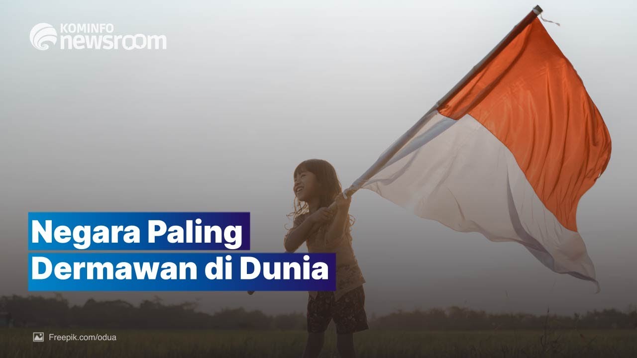 Indonesia Bertahan jadi Negara Paling Dermawan di Dunia